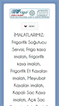 Mobile Screenshot of frigorifik.com